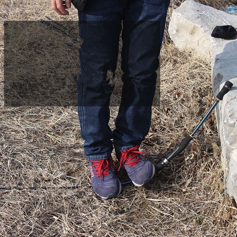 2 tips Spinning Fishing Rod (without reel) Carbon Fishing Pole 3 Sections Casting Lure Fishing Rod for Fishing