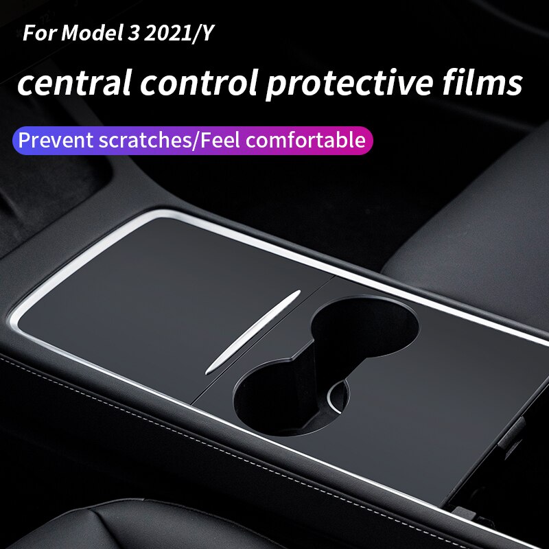 model 3/y Central control protective film For tesla model 3 2022/model y Central control protection sticker Car accessories