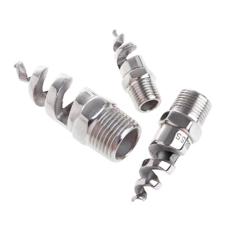 1/4 \ "1/2 \" Rvs Spiraal Kegel Verneveling Nozzle Spray Sprinklerkoppen K43D