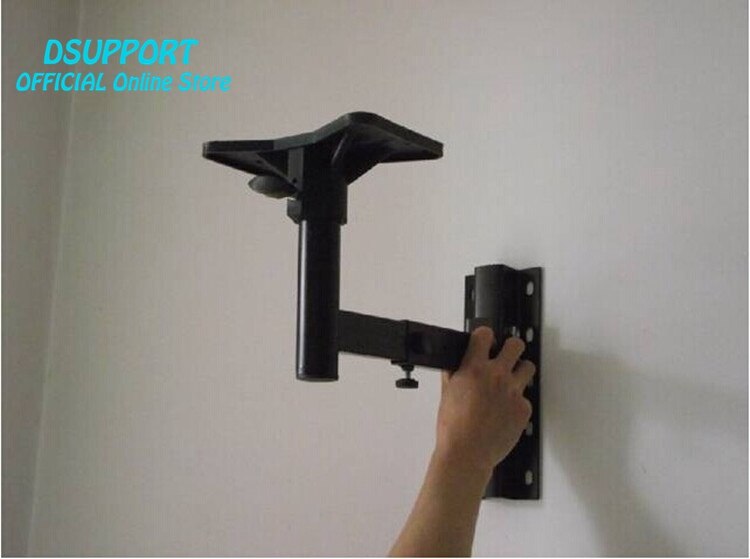 (1 Piece) Heavy Duty Speaker Bracket Mount Surround Holder Loading 30kgs 66lbs