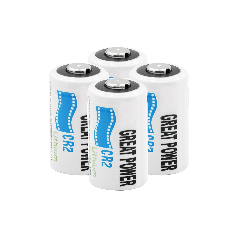 Original Capacity 750mAh CR2 Nominal Battery 3V Lithium KCR2 5046LC Batteries For Camera Alarms 4Pcs