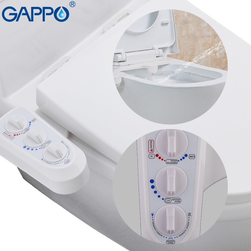 Gappo Bidet Toiletbrillen Cover Toiletbril Eenvoudige Reiniging Badkamer Toiletbril Intelligente Smart Wassen Bidet Y82535