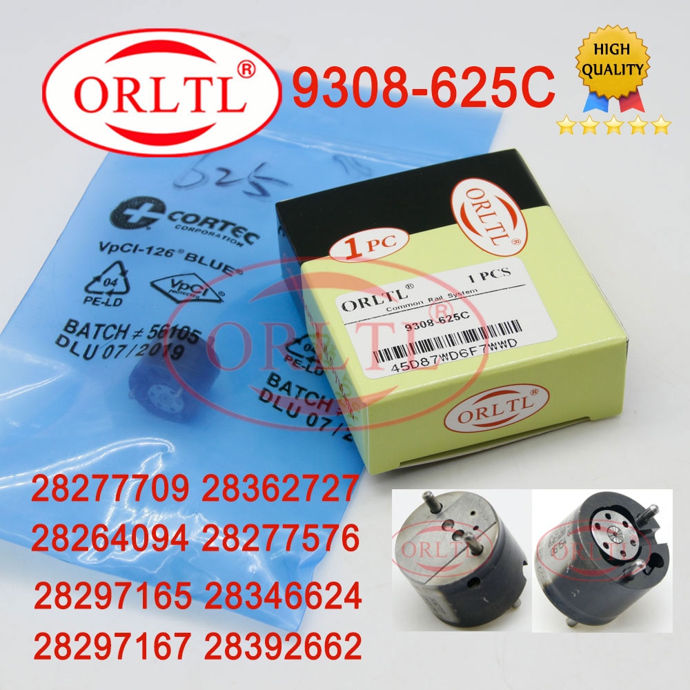 ORLTL Control Valve 9308-625C 28362727 28264094 28392662 28382457 28400213 28305328 28346624 Common Rail Injector Control Valve