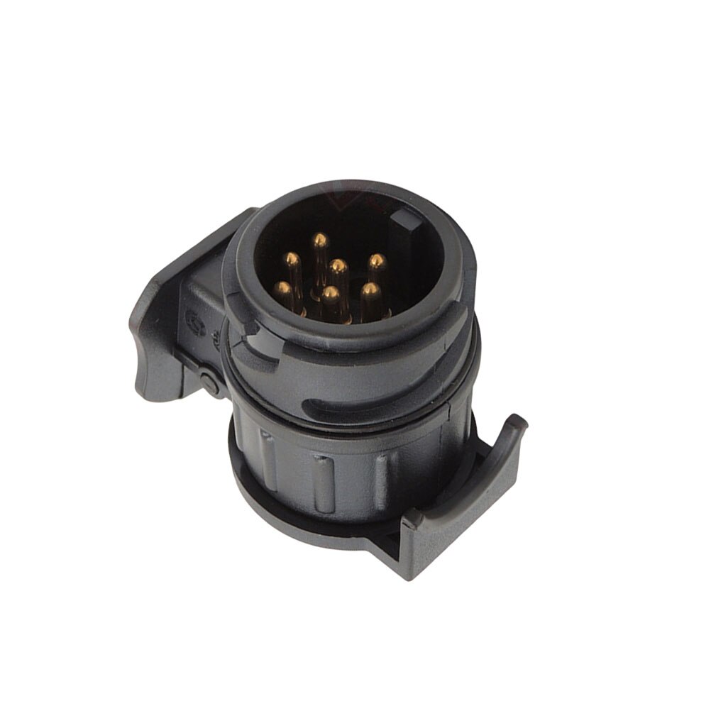 1Pcs 7-pin Socket Portable Practical Durable Trailer Accessories 7-pin Socket 7-pin Trailer Socket for Truck Vehicle Trailer A30