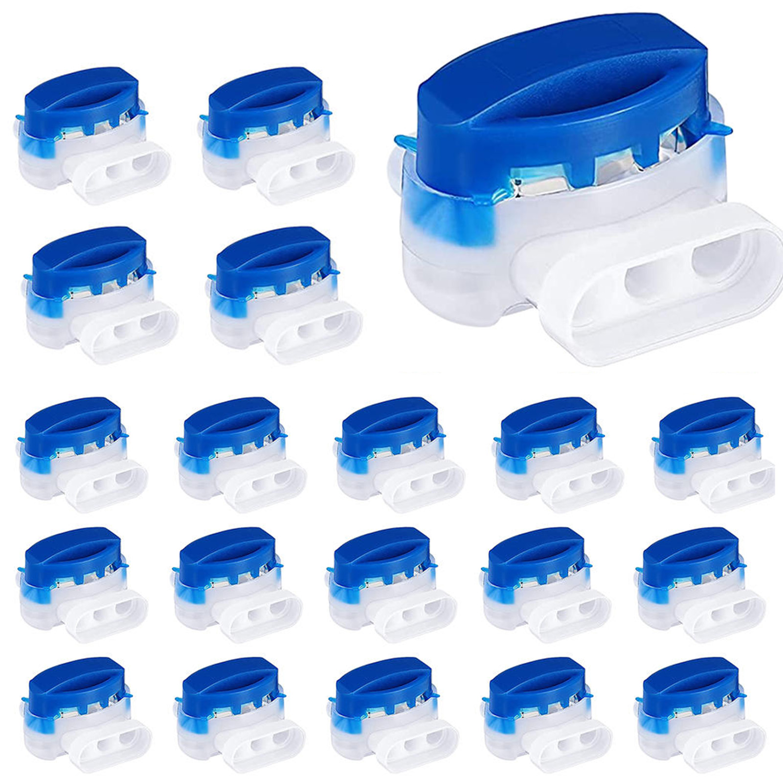 20pcs Robotic Lawnmower Cable Connector Waterproof Gel-Filled Connector For Husqvarna Automower And Gardena Robotic Lawnmowers