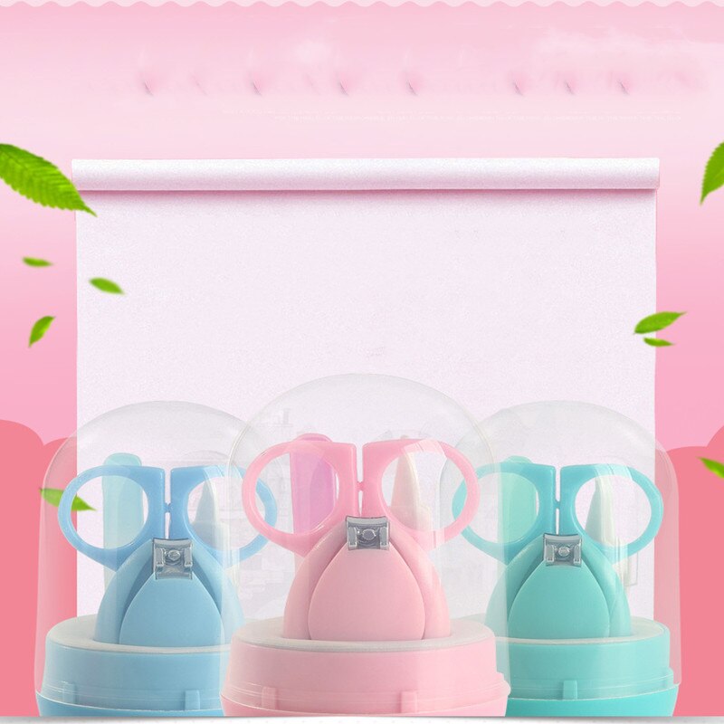 Kit per unghie per bambini 4 in 1, adatto per forbici per unghie per bambini e mani per bambini