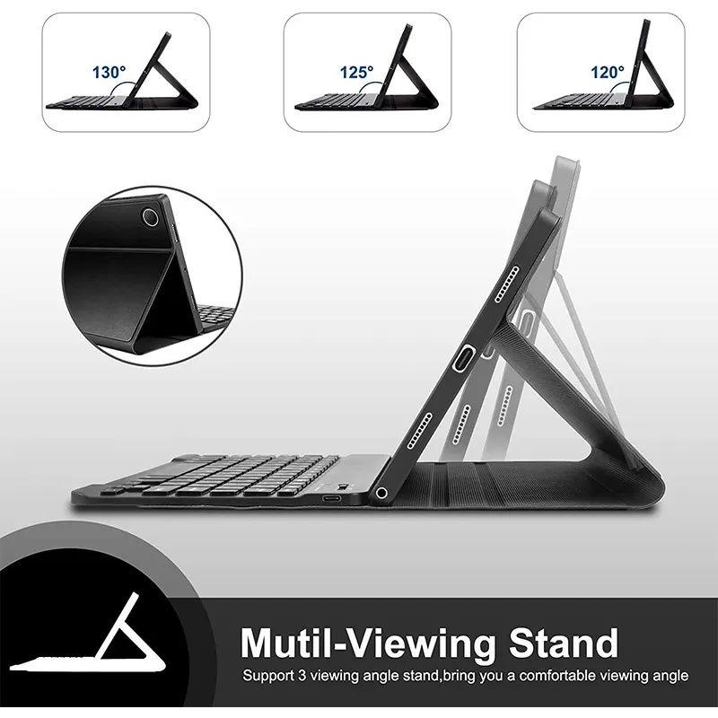 Husă pentru lenovo tab  m11 11 "  tb330fu k11 b11 inch pad studio plus 11.5 k11 plus 11.45 inch 11 husă cu tastatură wireless și touchpad