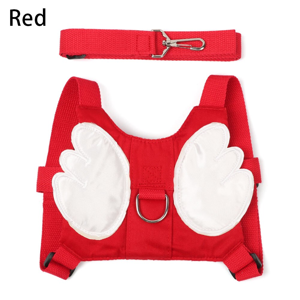 Toddler Baby Safety Walking Harness Belt Adjustable Walking Strap Child Reins Aid Outdoor Useful Keeper Anti Lost Strap Belt: red