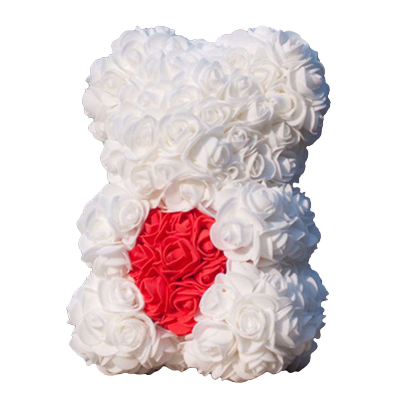 Rose Flower Bear, Forever Rose Flowers Bear for Mothers Day, Valentines Day: K