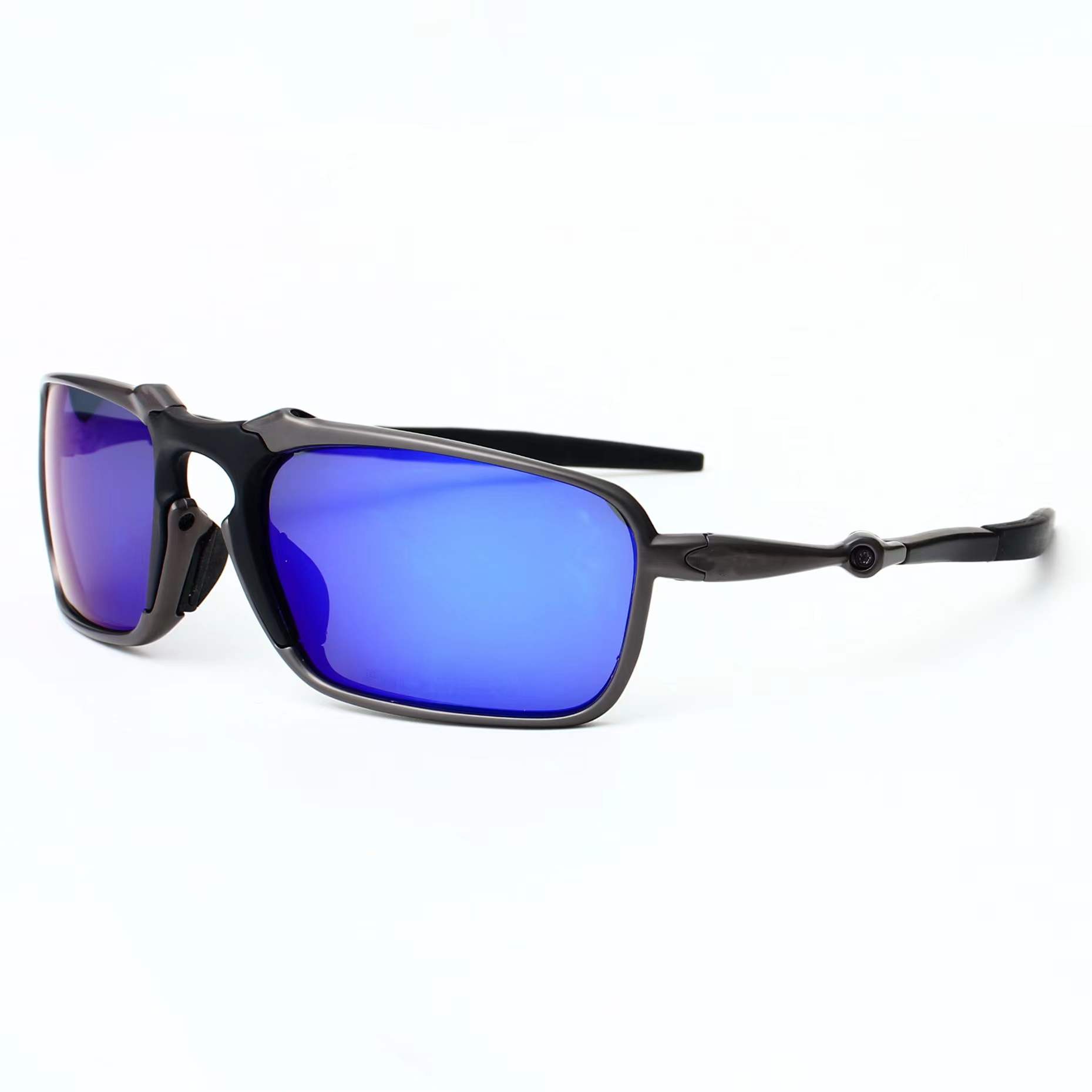 X Metall badman sonnenbrille für damen und herren, polarisierte sonnenbrille, fahrradbrille, sportbrille