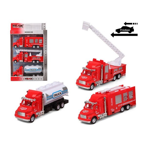 Set fahrzeug feuer lkw rot 119312 (3 Uds)