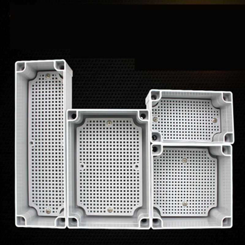 Waterproof Junction Box Base Plate Plate Outdoor Monitoring Waterproof Box Fixed Base Plate ABS Honeycomb Mounting Base IP67