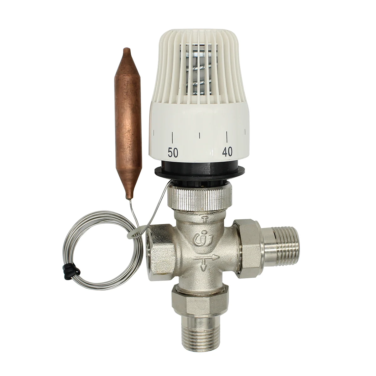thermostatic valve for radiator actuator valves underfloor heating system 1/2 3/4 1 1-1/4 inch