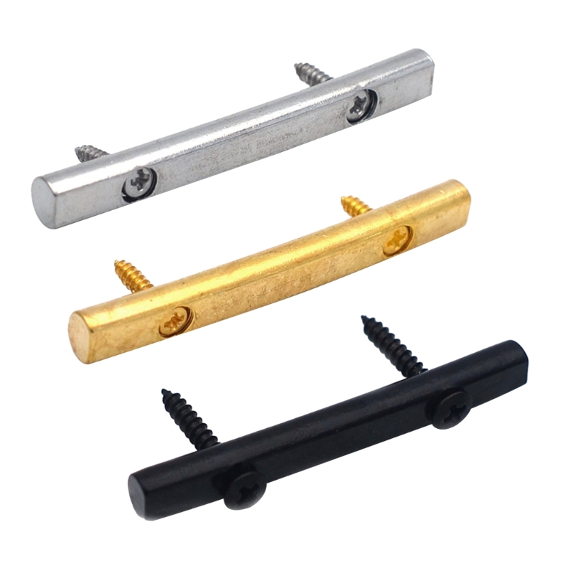 Barra de tensión de cuerda de 45MM, retenedor de cuerdas para guitarra eléctrica, instrumento Musical cromado/Negro/dorado, accesorios para guitarra