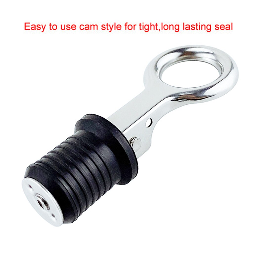 Tapón de drenaje de estilo abatible ajustado a presión de goma para instalación de fontanería de barcos de pesca para barco de sentina, travesaño, casco de baitwell