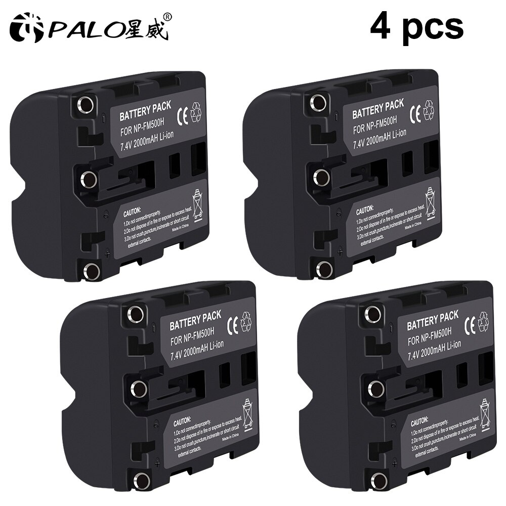 Sony Original NP-FM500H NP FM500H FM50 Kamera Batterie A57 A65 A77 A450 A560 A580 A900 A58 A99 A550 A200 A300 a350 A700 F717: 4Stck