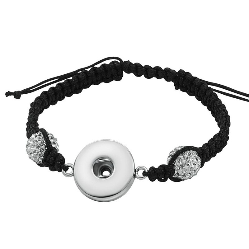 handgemachte schnappen armbänder Armreifen passen 18mm schnappen tasten einfache charme SE0147: SE0144