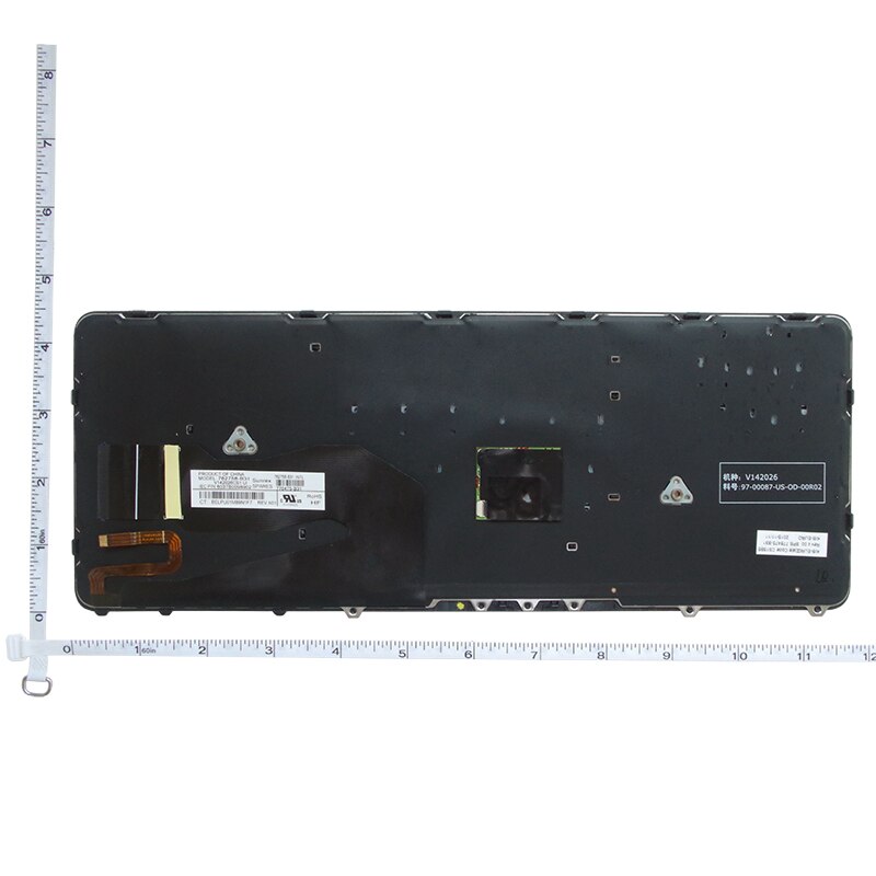 English Laptop Keyboard for HP EliteBook 840 G1 850 G1 ZBook 14 for HP 840 G2 US Silver backlight with pointing stick