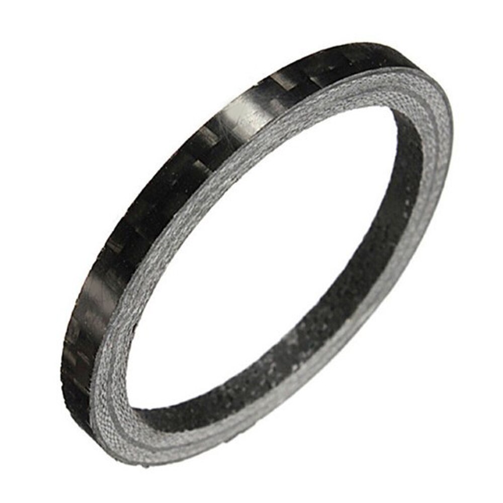 Bicycle handlebar spacers carbon spacer for fork stem 3/5/10/15/20mm diameter 28.6mm carbon headset spacer washer bike parts: 3mm