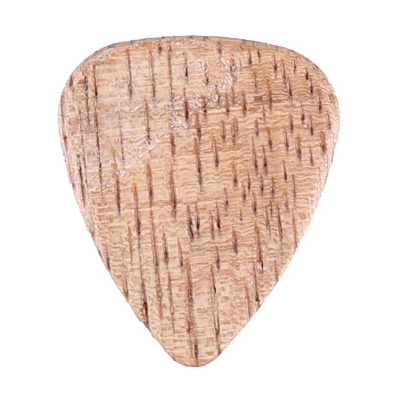 Púa de guitarra acústica de madera, púa con forma de corazón para piezas de bajo