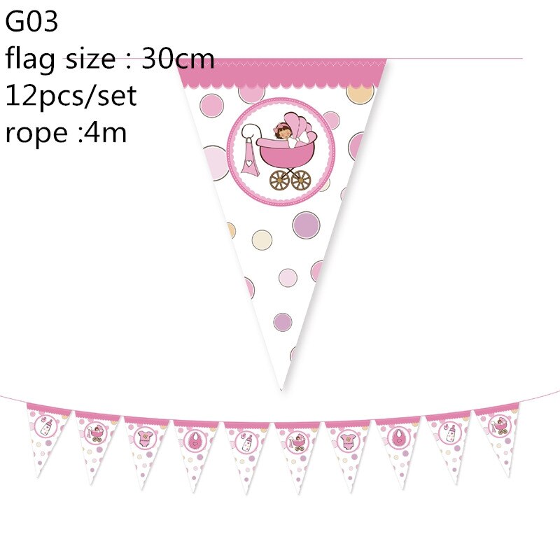 1Set Gender Reveal Napkin Cup Tablecloth Boy girl Balloon Kids baby Shower Birthday Birthday Favor Decoration Supplies: G03