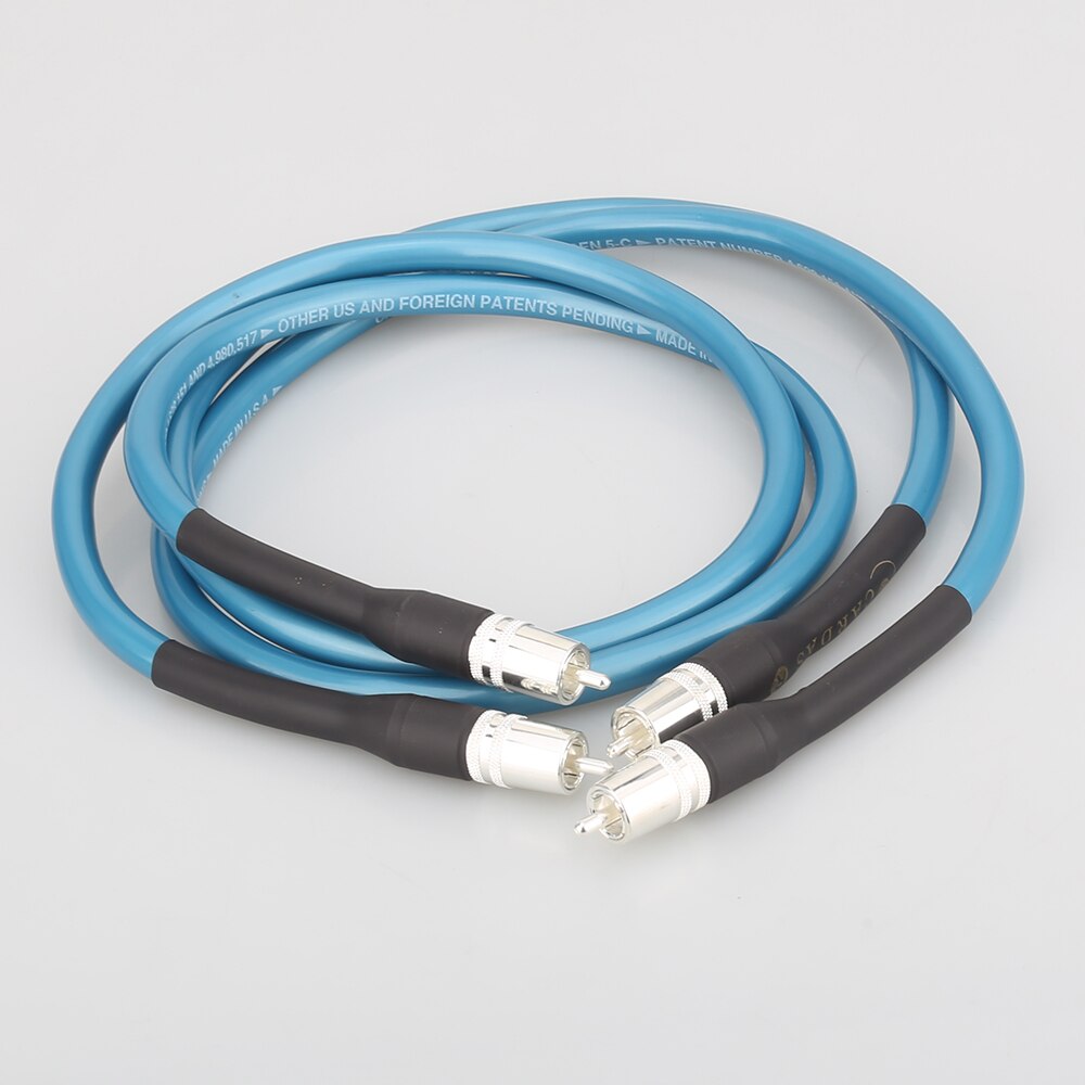 Cardas hexlink golden 5- c rca intercnnect kabel rca analog kabel rca hifi forlænge linje, audio video signal ledning
