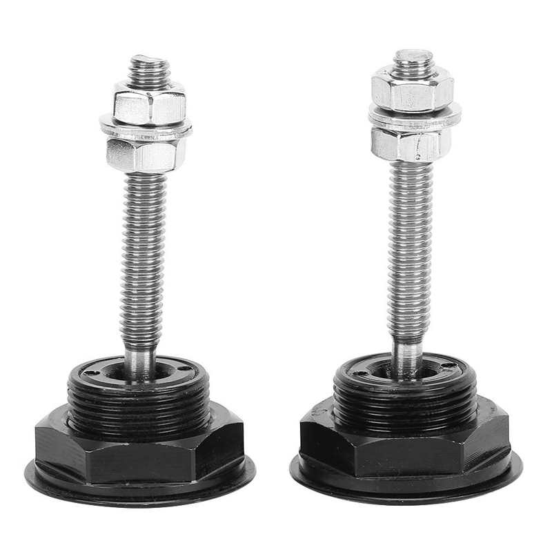 2Pcs Hood Pin Bonnet Lock Quick Release Push Button Bumper Clip Latches Universal: 32mm