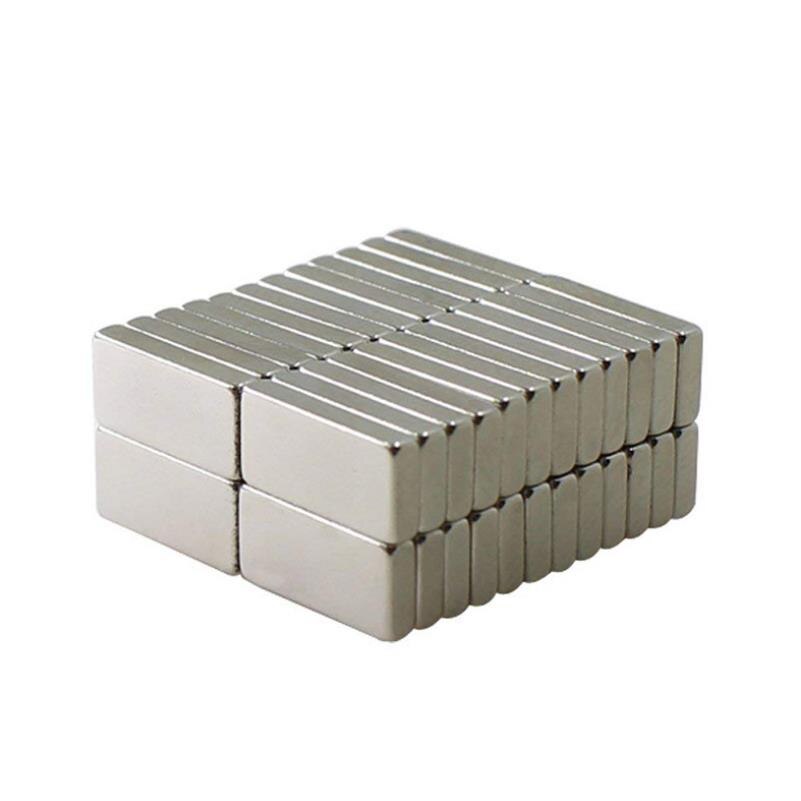 60 100 200 500 1000 Stks/partij Super Sterke Rare Earth Magneten Neodymium Magneet 10 × 5 × 3Mm Permanente magnetische Vierkant Blok Magneet