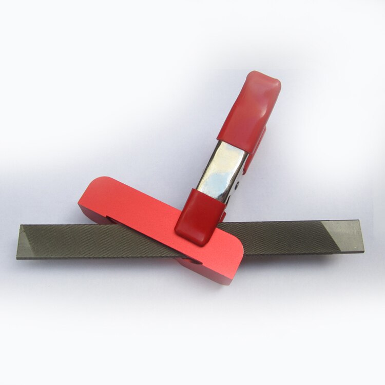 IGOSKI ski snowboard side edge tuning tool 90 89 88 87 86 degree angle file guide clip+ file +file guide 3 pieces together: RED 86