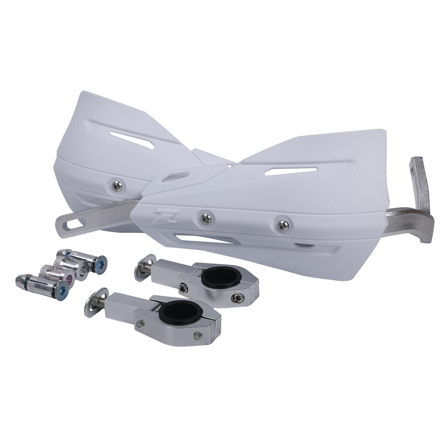 22 Mm 28 Mm Hand Guard Handguard Protector Forktm Kayo Sx Sxf Klx Kx Kxf Yz Yzf Cr Crf Rmz crossmotor Enduro Hand Bescherming: White