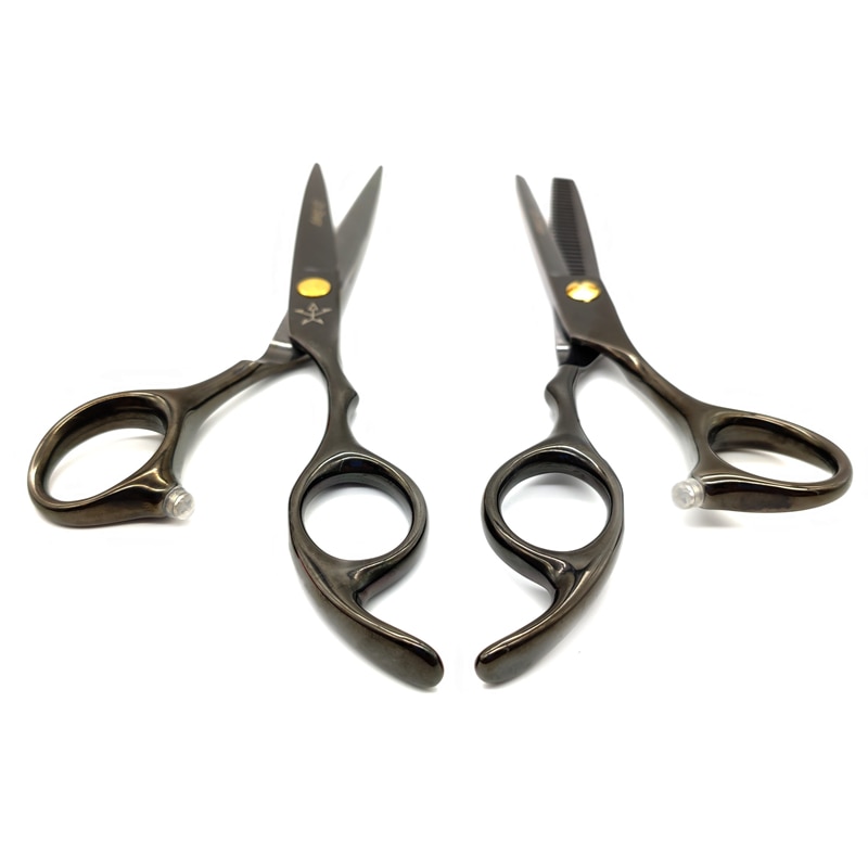 Hairdressing Shears curved thinning shears Hair cutting tools hair scissors hair thinning cutting set