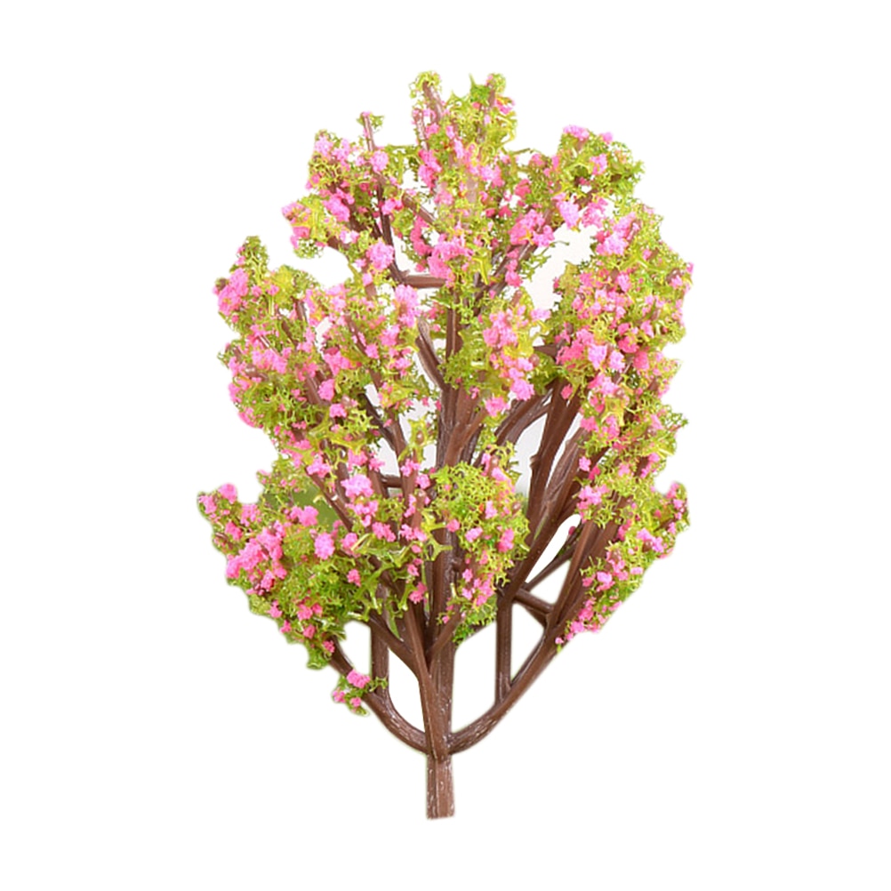 Artificial Mini Tree Landscaping Plastic Simulation Artificial Life-Like Model For Decor Garden Landscaping Decor