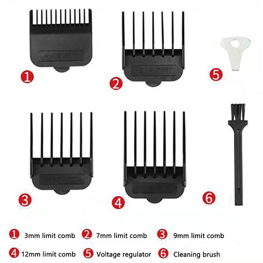 Tondeuse à cheveux électrique professionnelle | Sans fil, pour barbier, tondeuse de cheveux, pour ménage adulte enfants, rechargeable, Machine à couper, pour coupe de cheveux