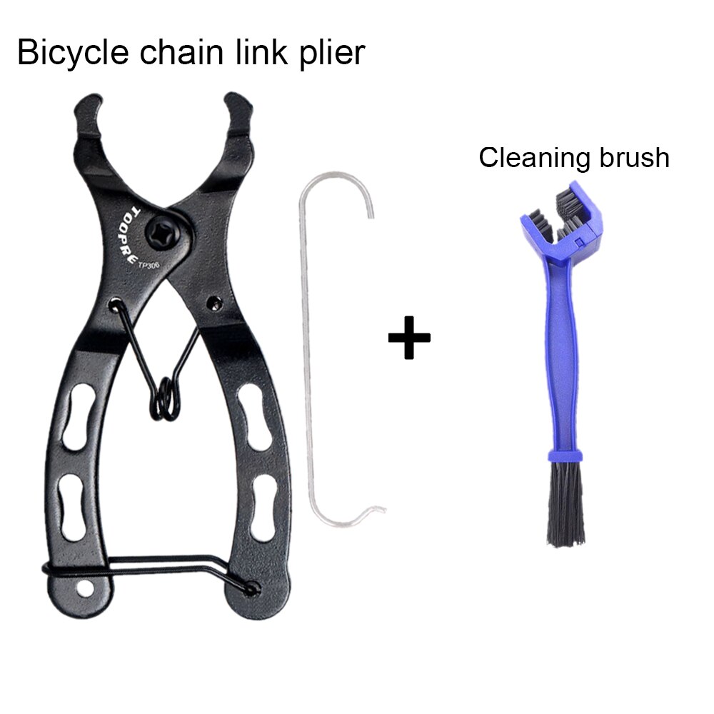 Mini Bike Chain Tang Quick Link Reparatie Tool Mtb Road Fiets Ketting Klem Snelkoppeling Knop Mount Magie Gesp tool Kit: Set 3