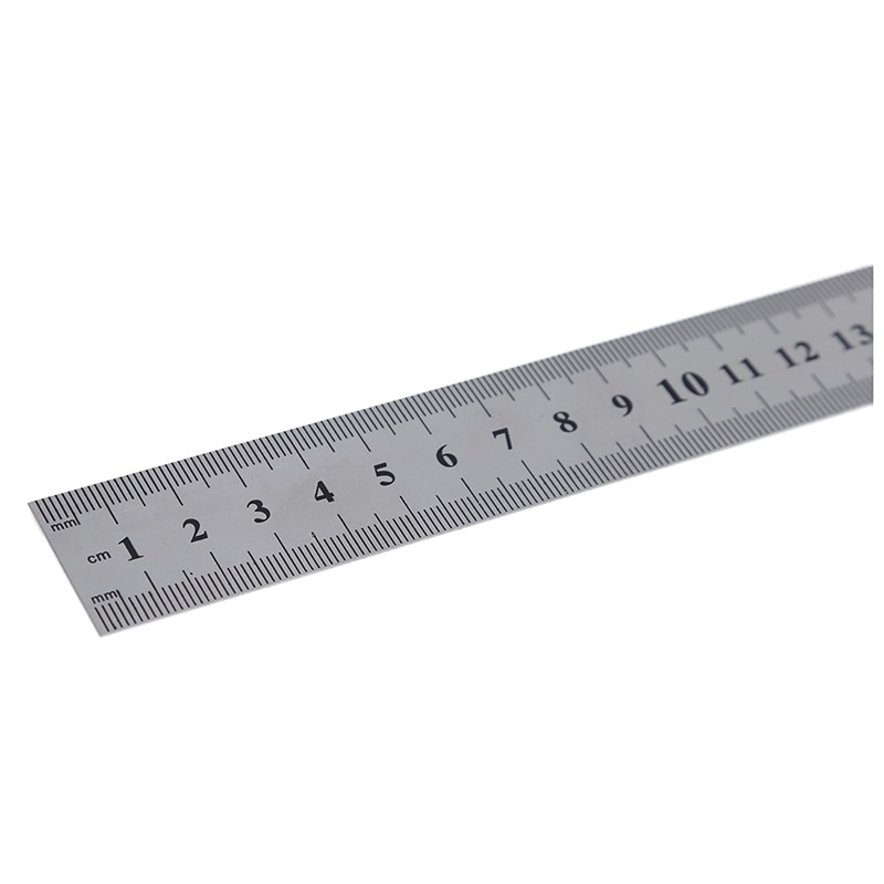 Stainless Steel 60cm 23.6 Inch Measuring Long Straight Ruler
