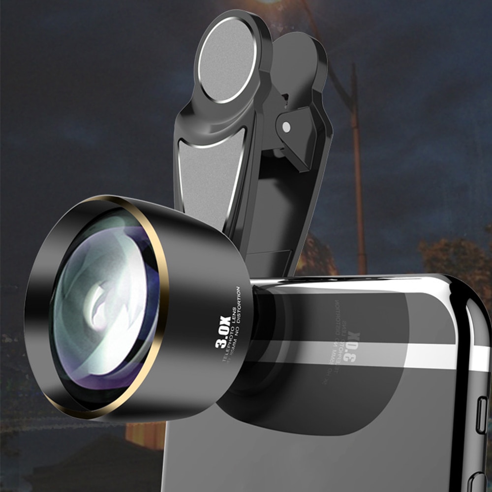 Telescope Phone Lens 3.0X Mobile Phone Lens No Distortion 5K HD 85MM Phone Camera Lenses For IPhone Huawei Xiaomi