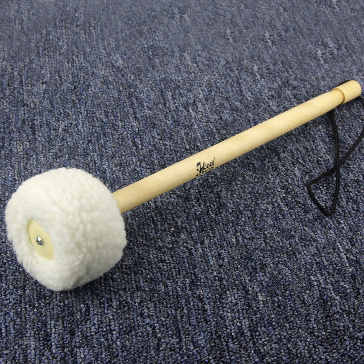 1 pièces bois Gong maillet marteau maillet tambour bâtons laine tête 55*45mm tambour maillet Instruments de Percussion pièces
