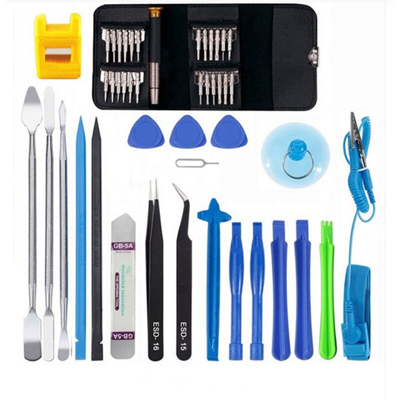 45 in 1 Mobiele Telefoon Reparatie Tool Kit Multi Opening Demontage Reparatie Tool set voor iphone voor Samsung xiaomi Hand tools voor pad