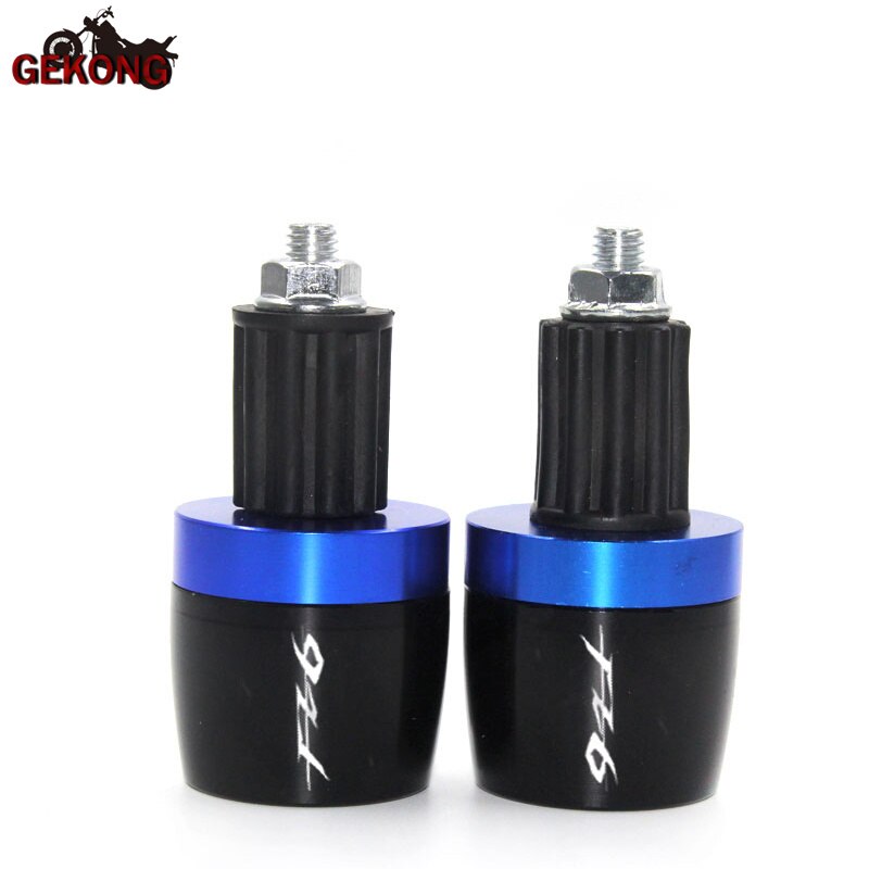 7/8'' 22mm Motorcycle Handlebar Grips Handle Bar Cap End Plug Fit For FZ6 FAZER FAZER600 FZ6S FZ6N FZ6S2 FZ6R S2 SJ6S FZ600