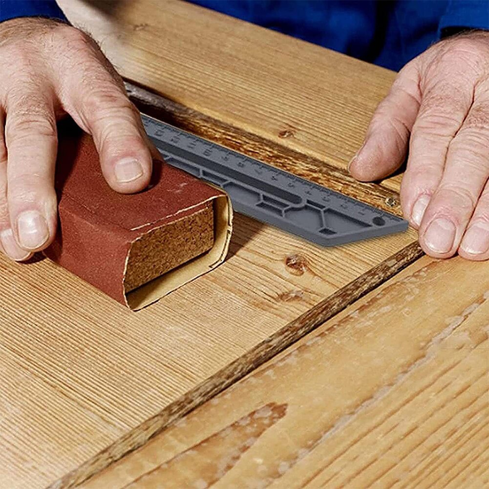 Angular Bevel Gauge Adjustable Precise Angle Ruler with Lock Fast Marking Mitre Gauge for Line Drawing DIY Measuring Tool