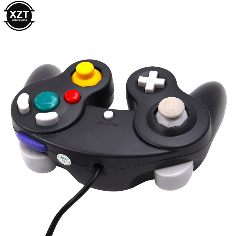 Wired Game Handle Gamepad Shock Stick JoyPad Vibration For Nintendo for Wii GameCube for NGCController for Pad Joystick newest