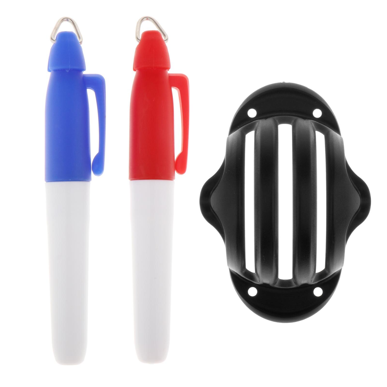 Golf Ball Liner Alignment Drawing Tools Pencil Putting Putt Linear Training Aids: Black