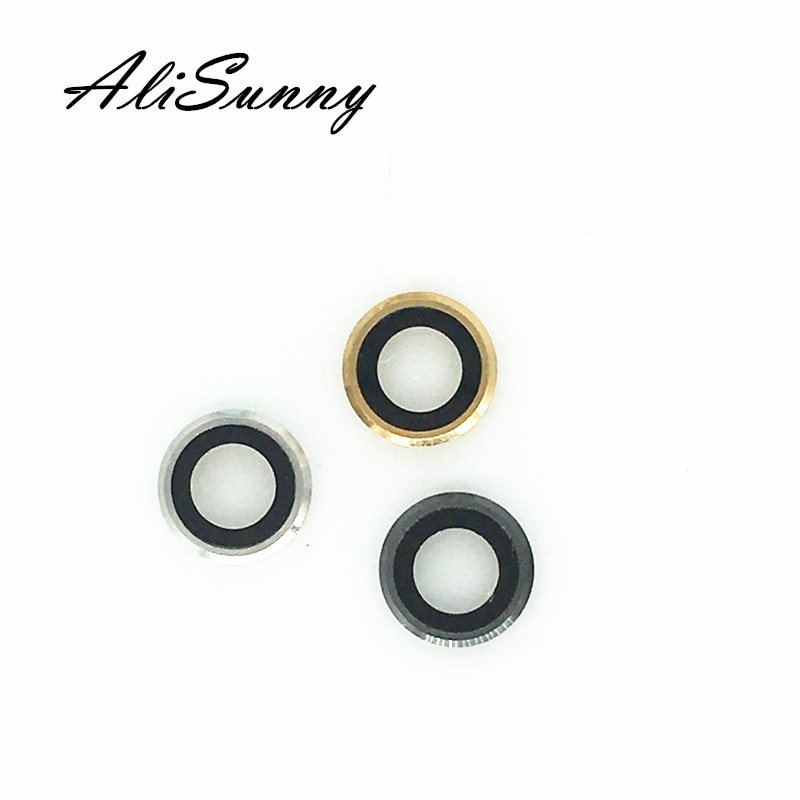 Alisunny 20Pcs Back Camera Lens Voor Iphone 6 6S Plus 6P Achteruitrijcamera Glas Met Frame Vervanging onderdelen