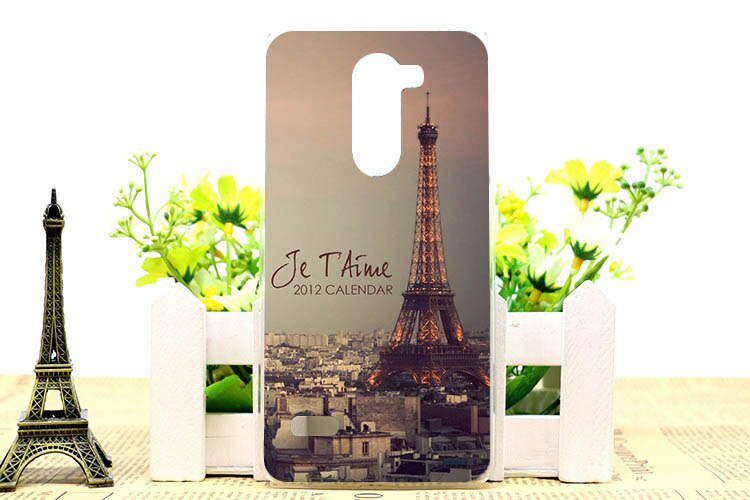 Cartoon schattige uv-print bloem uil tijger eiffeltoren hardcover hoesje voor lg ray  x190 5.5 inch hoesje op voorraad: C010