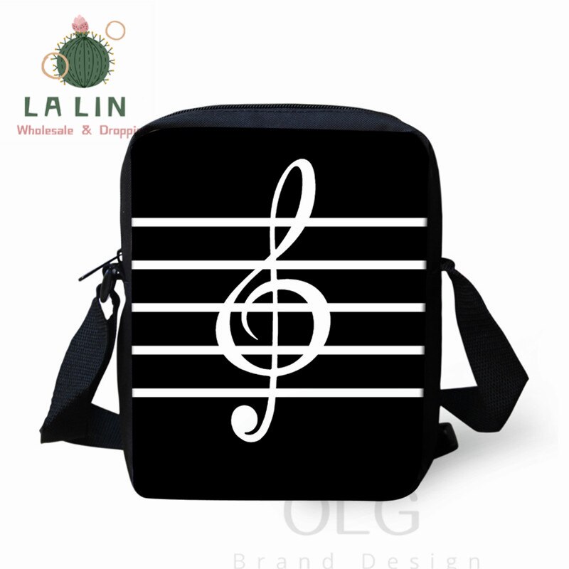 LANLIN Klavier Musik Note Frauen Mini Umhängetasche Handtaschen Teen Mädchen Schulter Schule Taschen Kleine Messenger Tasche Stachel Mochila: Armee Grün