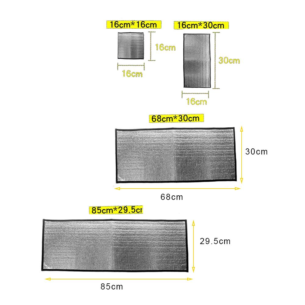 2PCS Reptile Insulation Film Self Warming Pad Reptile Heating Pad Insulation Pads For Parrots Chicks Lizards Turtles Hedgehogs