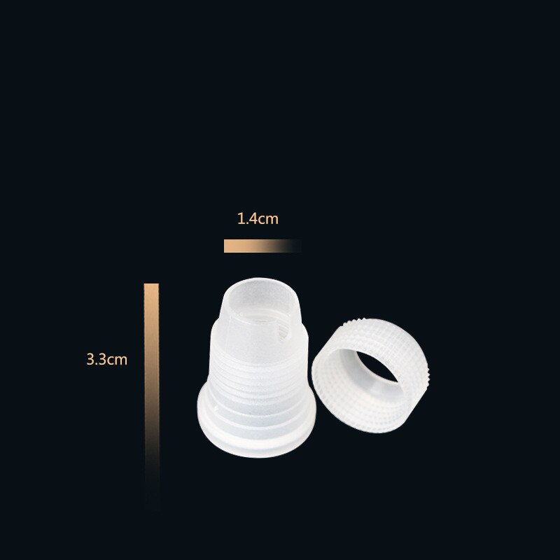Koppeling Adapter Icing Tubing Nozzle Bag Cake Bloem Gebak Decor Cake Gereedschap: Small Size
