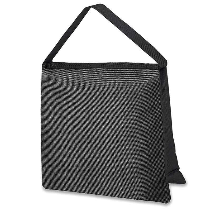 4 paquetes de bolsas de peso para estudio de vídeo y fotografía soporte, Patio trasero, Patio exterior, deportes (negro) Súper pesado de bolsa de arena de servicio