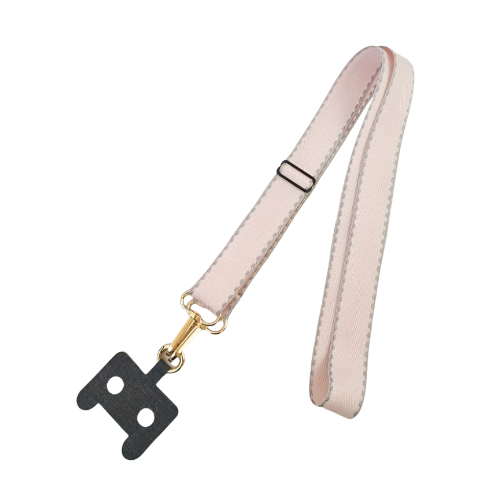 1 Set Mobile Phone Hanging Cord Cartoon Patch Adjustable, Soft and Comfortable, No Neck Strap Suitable for Men and Women: Pink