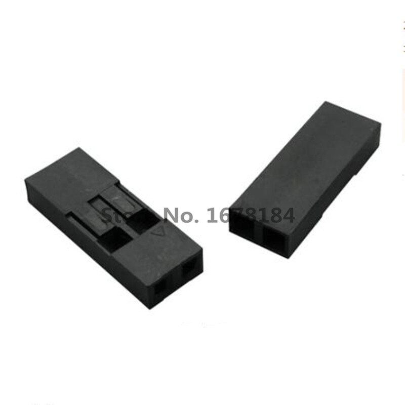 50 stk dupont stik 2.54 mm 1p 2p 3p 4p 5p 6p 8p 9p 10p plast dupont jumper wire kabel hus hun pin stik